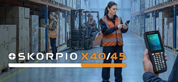 Skorpio X40/45:  МОБИЛЬНЫЙ КОМПЬЮТЕР НОВОГО ПОКОЛЕНИЯ С ФИЗИЧЕСКОЙ КЛАВИАТУРОЙ, ПРЕДНАЗНАЧЕННЫЙ ДЛЯ НЕПРЕРЫВНОЙ РАБОТЫ В ТЕЧЕНИЕ ВСЕГО ДНЯ